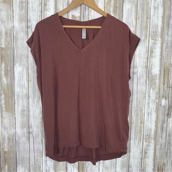 Athleta Tops - Athleta Dusty Red Workout Tank